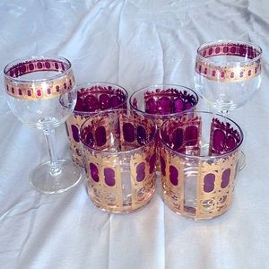 22k Greek Culver Set -VINTAGE-